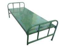 Metal Cot Single Bed 6 x 3 ft Green_0