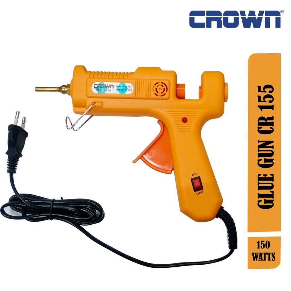 CROWN CR 155 Hot Melt Corded Glue Gun 150 W 11 mm Trigger Fed_3
