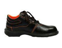 Hillson Beston Synthetic leather Steel Toe Safety Shoes Black_0