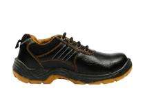 Hillson Sporty Synthetic leather Steel Toe Safety Shoes Black_0