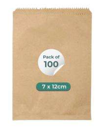 Paper Pouch 100 gm Brown_0