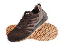 Hillson Swag 1909 Breathable Textile Fabric Steel Toe Safety Shoes Brown_0