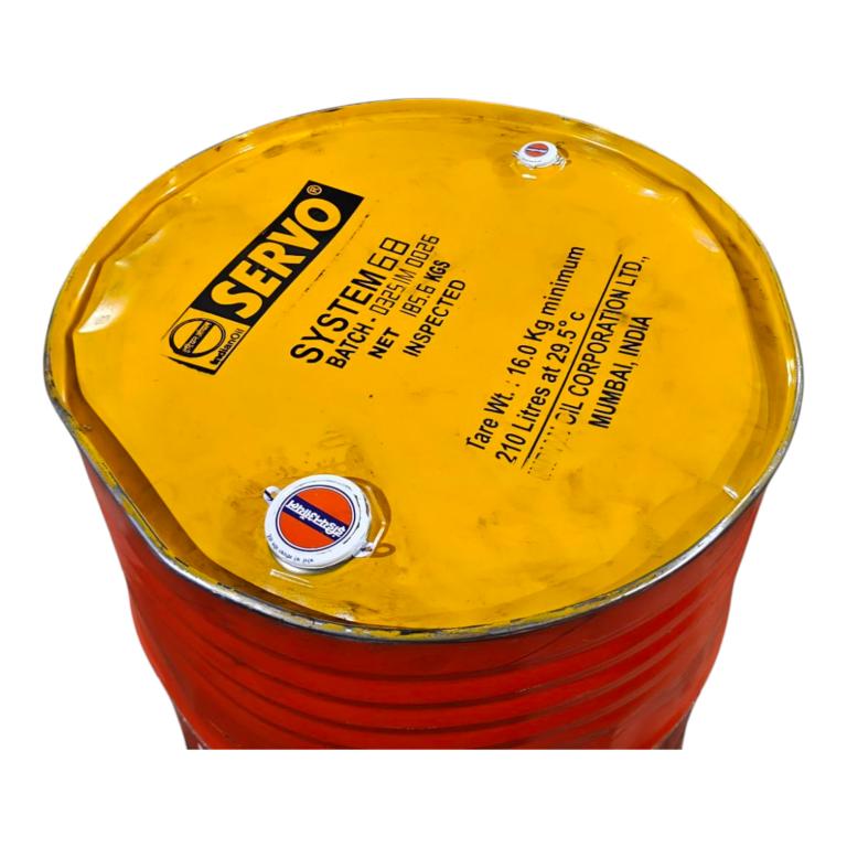 SERVO System 68 Industrial Hydraulic Oil 210 L Steel Drum_3