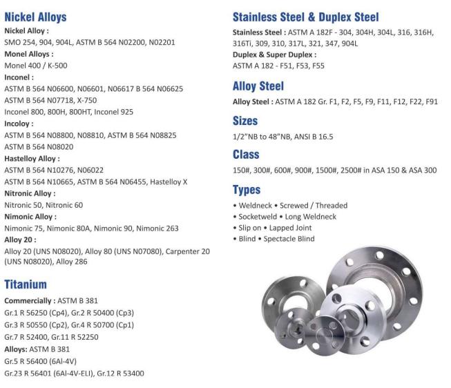 Amigo Impex Stainless Steel Threaded Flanges 300 mm Class 1500_1