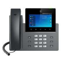 Grandstream GXV3350 Corded IP Video Phone 16 Line Android 7.0 5 inch Capacitive Touch LCD_0