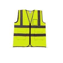 Polyester Safety Jackets M Reflective Yellow_0