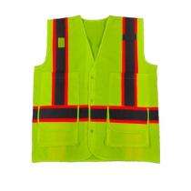 Polyester Safety Jackets XXL Reflective Green_0