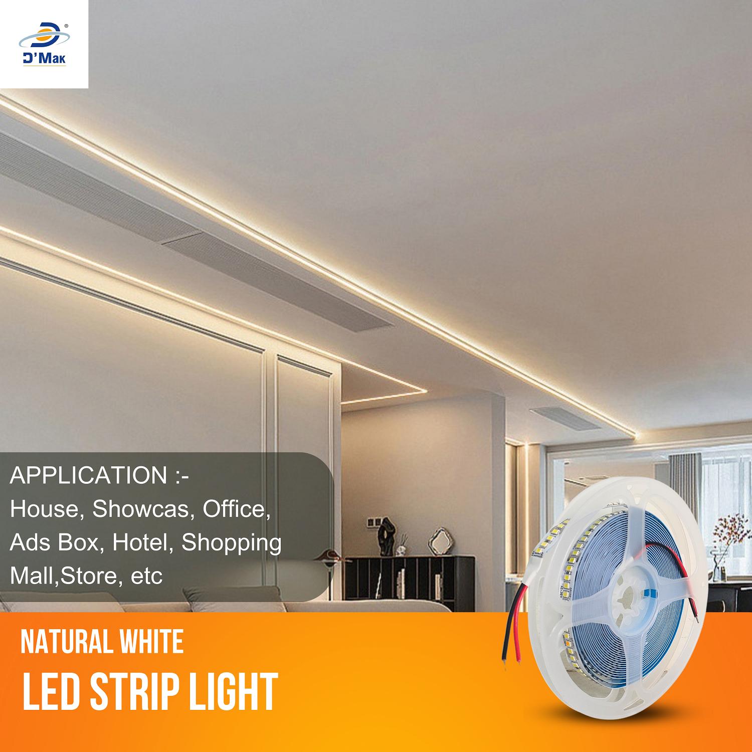 D'Mak Natural White 5 m 5 W LED Strip Lights_2