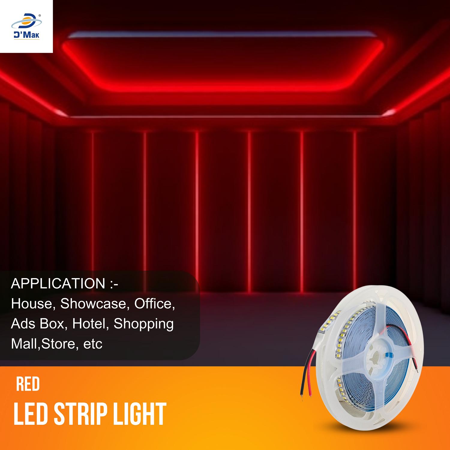 D'Mak Red 5 m 5 W LED Strip Lights_2