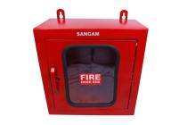 Sangam Mild Steel Single Door Fire Hose Cabinet 450 x 600 x 250 mm 15 m_0