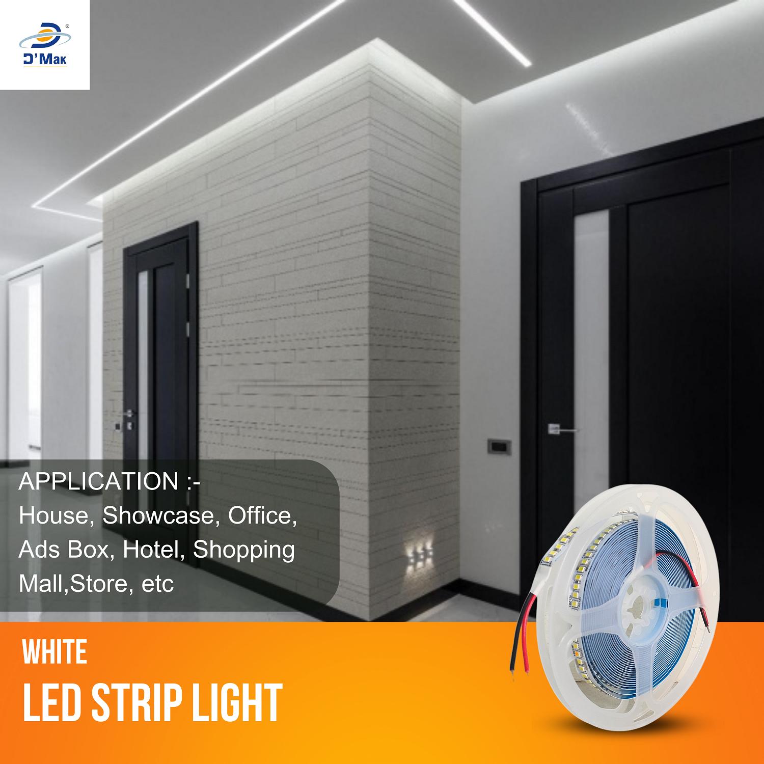 D'Mak White 5 m 5 W LED Strip Lights_2