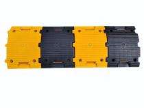 Plastic Speed Breaker Black and Yellow_0