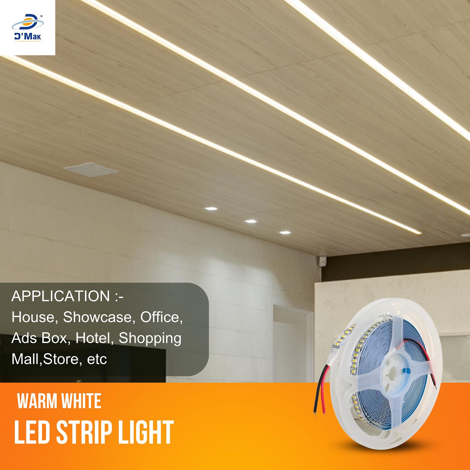 D'Mak Warm White 5 m 5 W LED Strip Lights_2