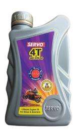 SERVO 4T Synthetic 2 Wheeler Engine Oil 1 L Can_0
