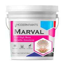 Modern Paints White Metallic Emulsion Paints 50 mL_0