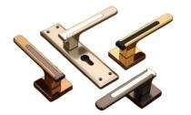 Stainless Steel Rectangular Door Handles Glossy SM-2207_0