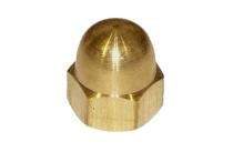 Prime Brass M6 Dome Nuts_0
