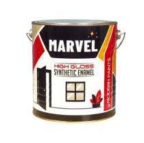 Modern Paints Synthetic Oil Based White Marval Enamel Paints High Glossy_0