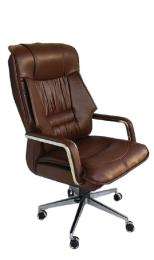 Mahadevi Revolving Brown 985 x 635 x 605 mm Plastic Office Chairs_0