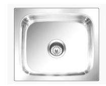 Luxus Stainless Steel Kitchen Sink Single Bowl K800 24 x 18 x 8.5 inch_0