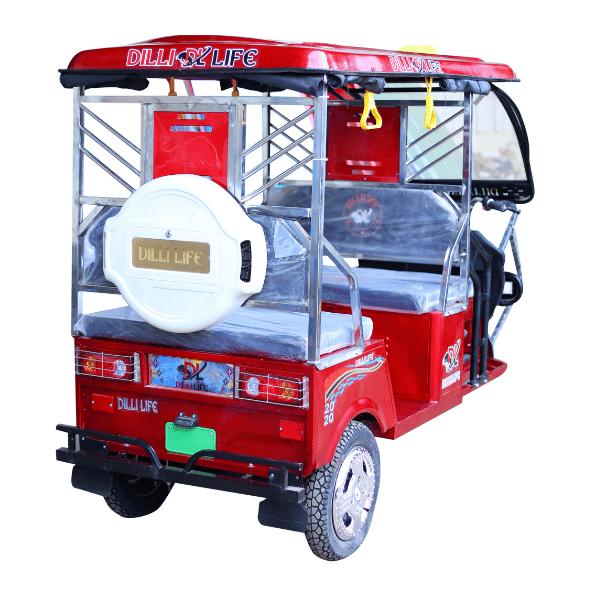 Davrath 110 km 140 Ah Electric Rickshaw_1