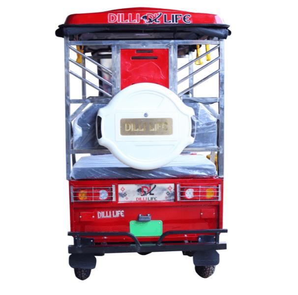 Davrath 110 km 140 Ah Electric Rickshaw_3