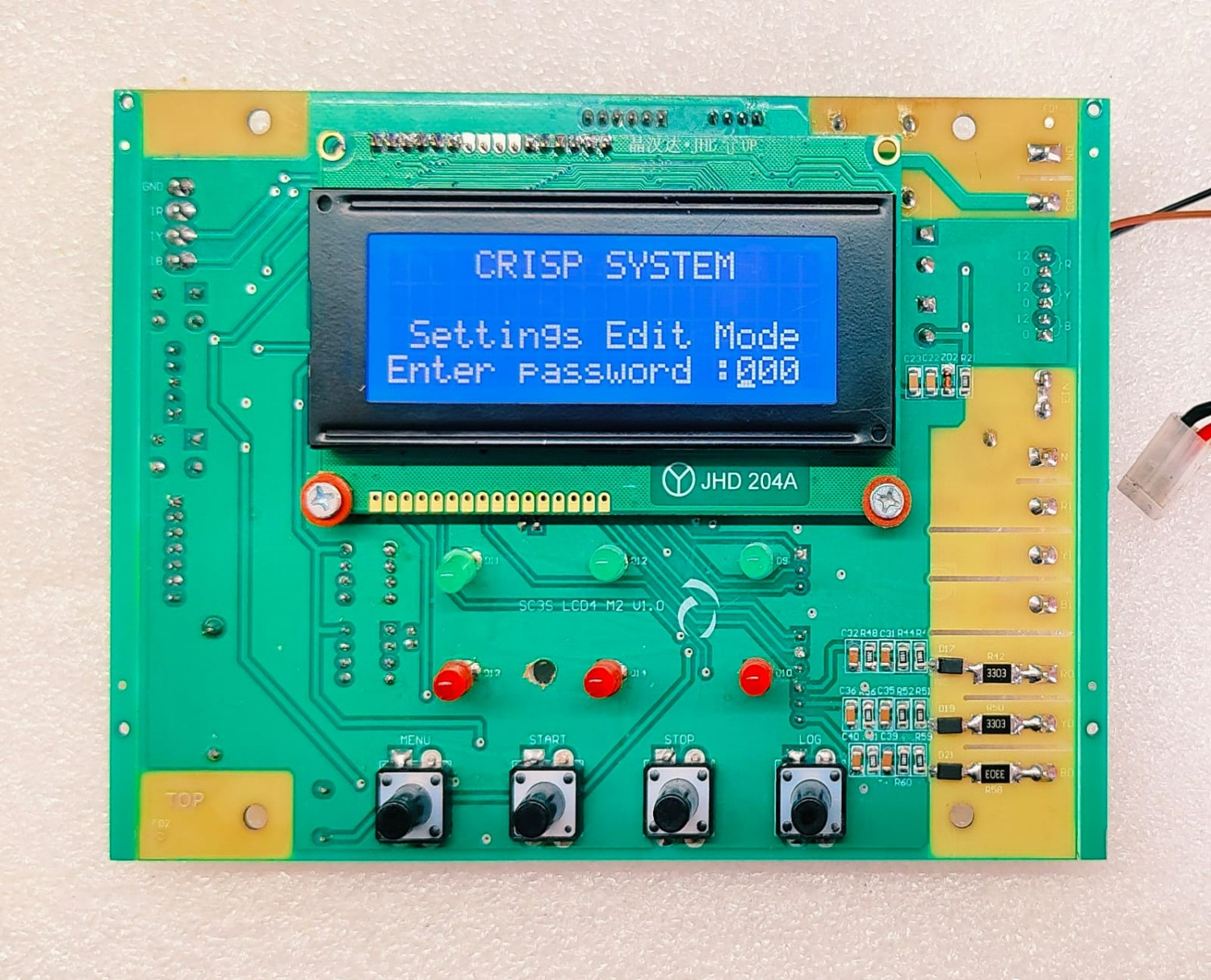 Crisp SC3S LCD4 M2 Three Phase 415 V Servo Control Card 161 x 123 mm_1