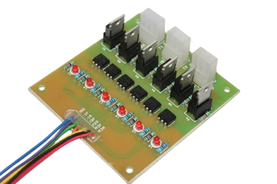 Crisp SC3S LCD4 M2 Three Phase 415 V Servo Control Card 161 x 123 mm_3