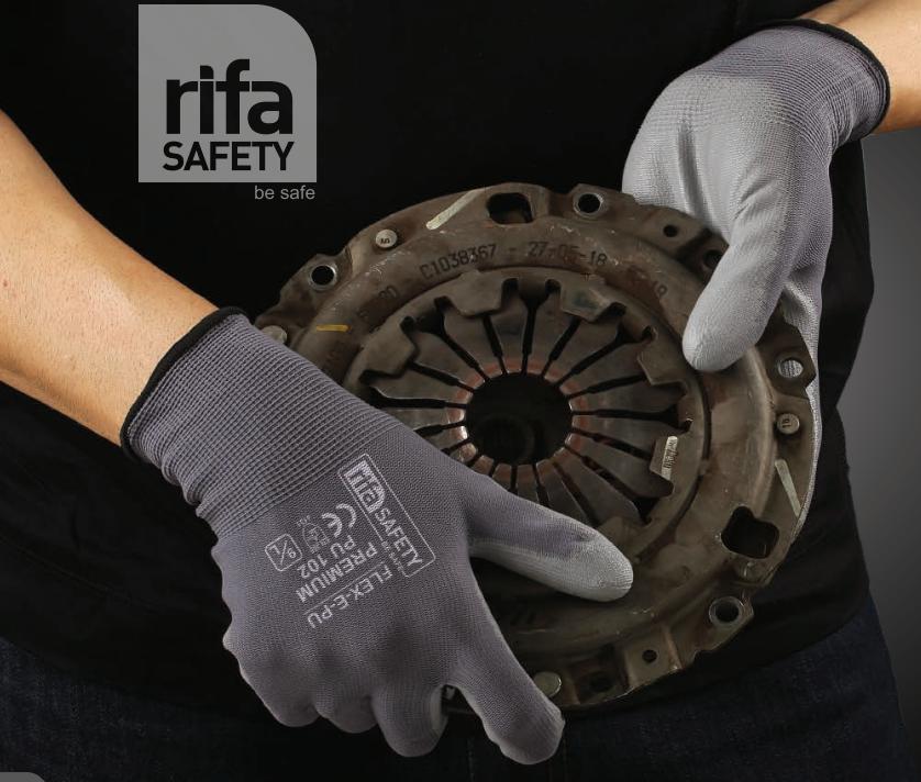 Rifa Cut Resistant Polyurethane Safety Gloves Pu 102 Premium L_1