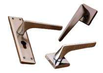 Stainless Steel Rectangular Door Handles Glossy SM-2102_0