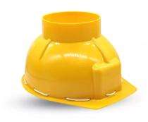VOLMAN PVC Yellow Loader Safety Helmets_0