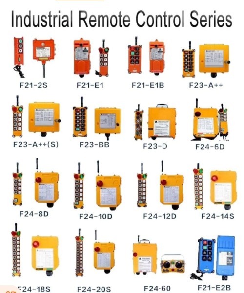 CHN F 21 - E1B 8 Buttons 100 m Industrial Wireless Remote Controller_2