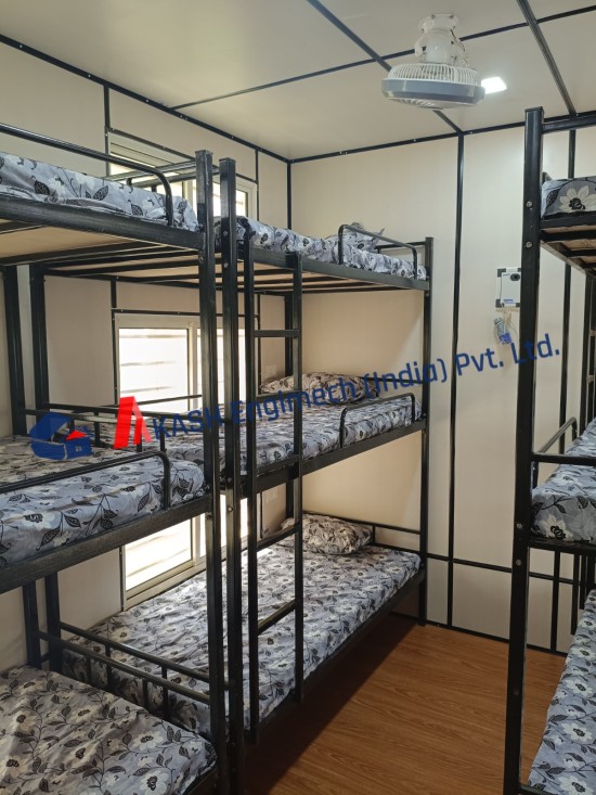 AEIPL Galvanized Steel 10 ft Prefabricated Shelter_1