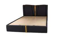 Engineered Wood Box Double Bed 76 x 80 inch Brown_0