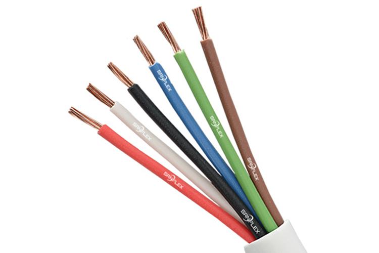 SANFLEX 2 Core 0.75 sqmm Industrial Flexible Cables 100 m Copper 1100 V_1