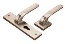 Stainless Steel Rectangular Door Handles Glossy SM-2193_0
