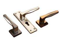 Stainless Steel Rectangular Door Handles Glossy SM-2198_0