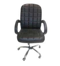 BAJRANG Revolving Black 985 x 635 x 605 mm Mild Steel Office Chairs_0