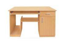 Computer Office Tables Biege Wood_0