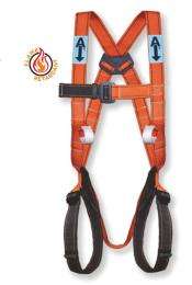 Garware Polyester Full Body Double Rope Scaffold Hook Safety Harness L_0