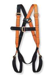 Garware Polyester Full Body Double Rope Scaffold Hook Safety Harness L_0