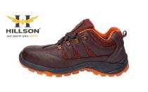 Hillson Swag 1904 Robust Synthetic Leather Metal Toe Safety Shoes Brown_0