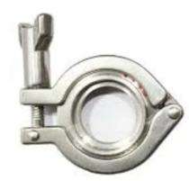 Ronak Tubes 15 mm Stainless Steel Fixed Clamps_0