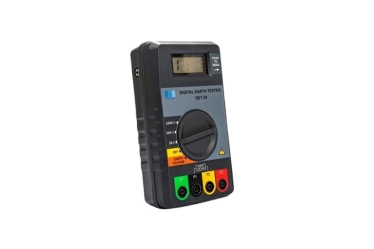 MOTWANE DET-20 Earth Tester 2000 Ohm LCD_1