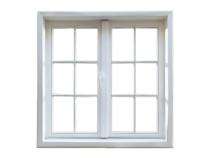 Rajshri Plastiwood Casement 2 Track 2 Panel White uPVC Window 6 x 4 ft_0