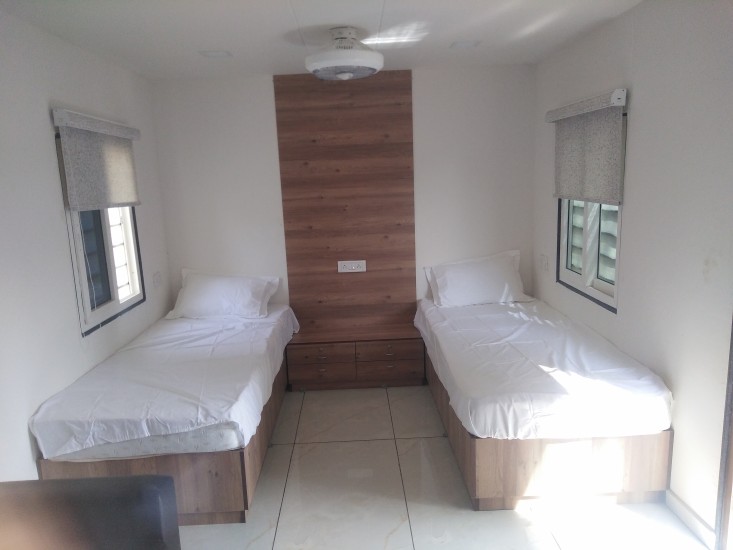 AEIPL Galvanized Steel 10 ft Prefabricated Shelter_2