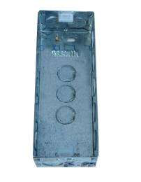 Allwin Galvanized Iron 12 M 4 Ways Modular Gang Box_0