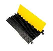 Shree Jee 900 x 500 x 65 mm Cable and Wire Floor Protector Yellow and Black 900 mm_0
