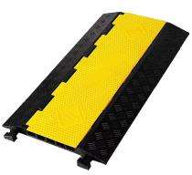 Shree Jee 900 x 500 x 45 mm Cable and Wire Floor Protector Yellow and Black 900 mm_0