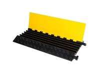 Shree Jee 1000 x 575 x 120 mm Cable and Wire Floor Protector Yellow and Black 1000 mm_0